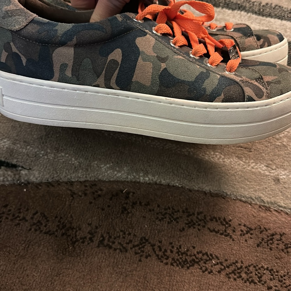 J Slides Camo Platform Sneakers - image 3